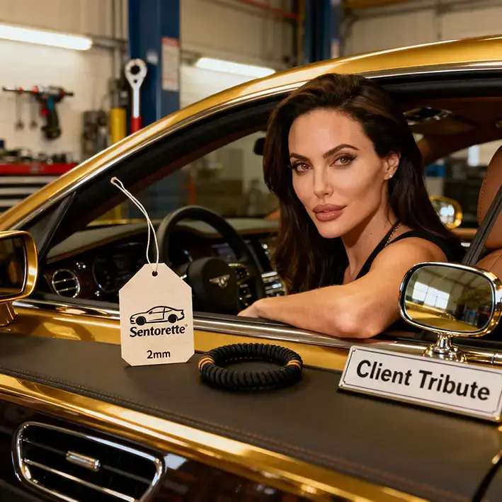 Servizio officina con check-up e profumatore auto personalizzato – esperienza tecnica e sensoriale per il cliente﻿﻿