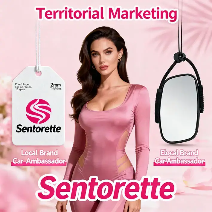 Profumatore auto personalizzato come veicolo di marketing territoriale – aumento visibilità brand locale attraverso clienti ambasciatori﻿﻿