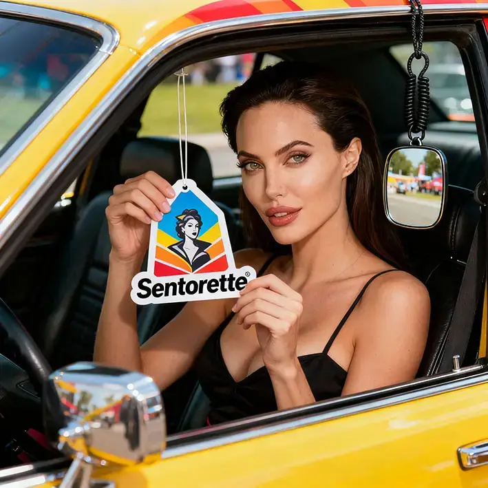 Profumatore auto personalizzato come merchandising di qualità per eventi promozionali, open day, presentazioni auto e test drive﻿﻿