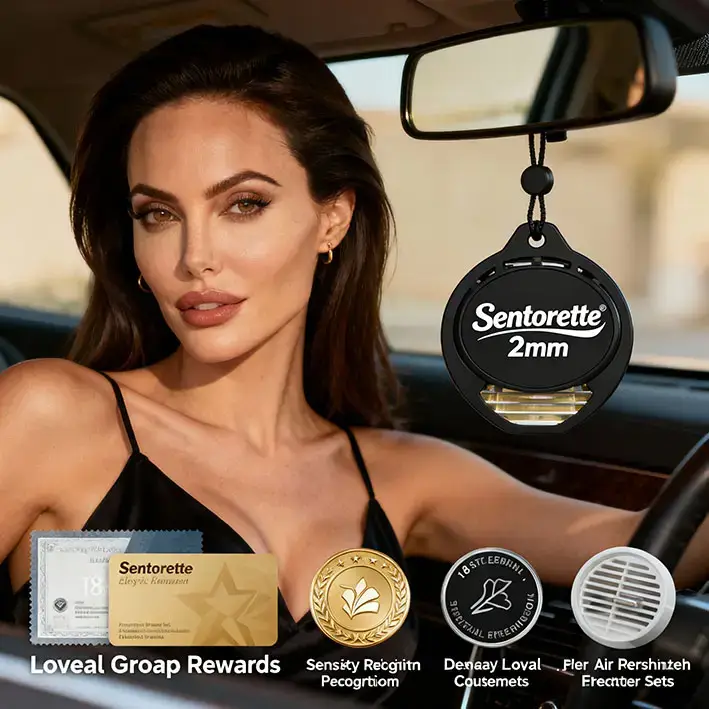 Profumatori auto personalizzati come premio loyalty program banche e assicurazioni e riconoscimento clienti fidelizzati﻿﻿