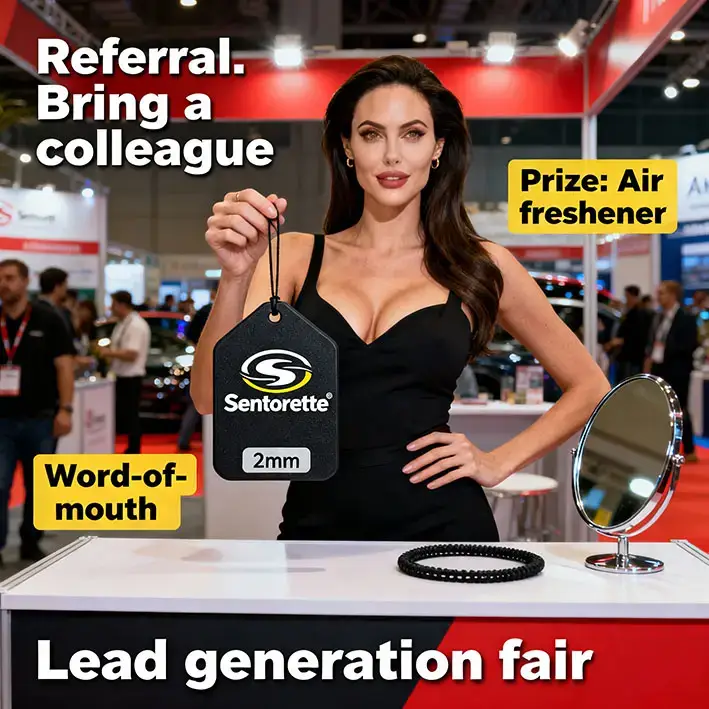 podporuj doporučení dárkem – osvěžovačem pro každý nový kontakt